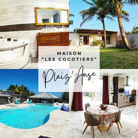 Maison Les Cocotiers De Plaiz'Anse Петит-Иль Экстерьер фото