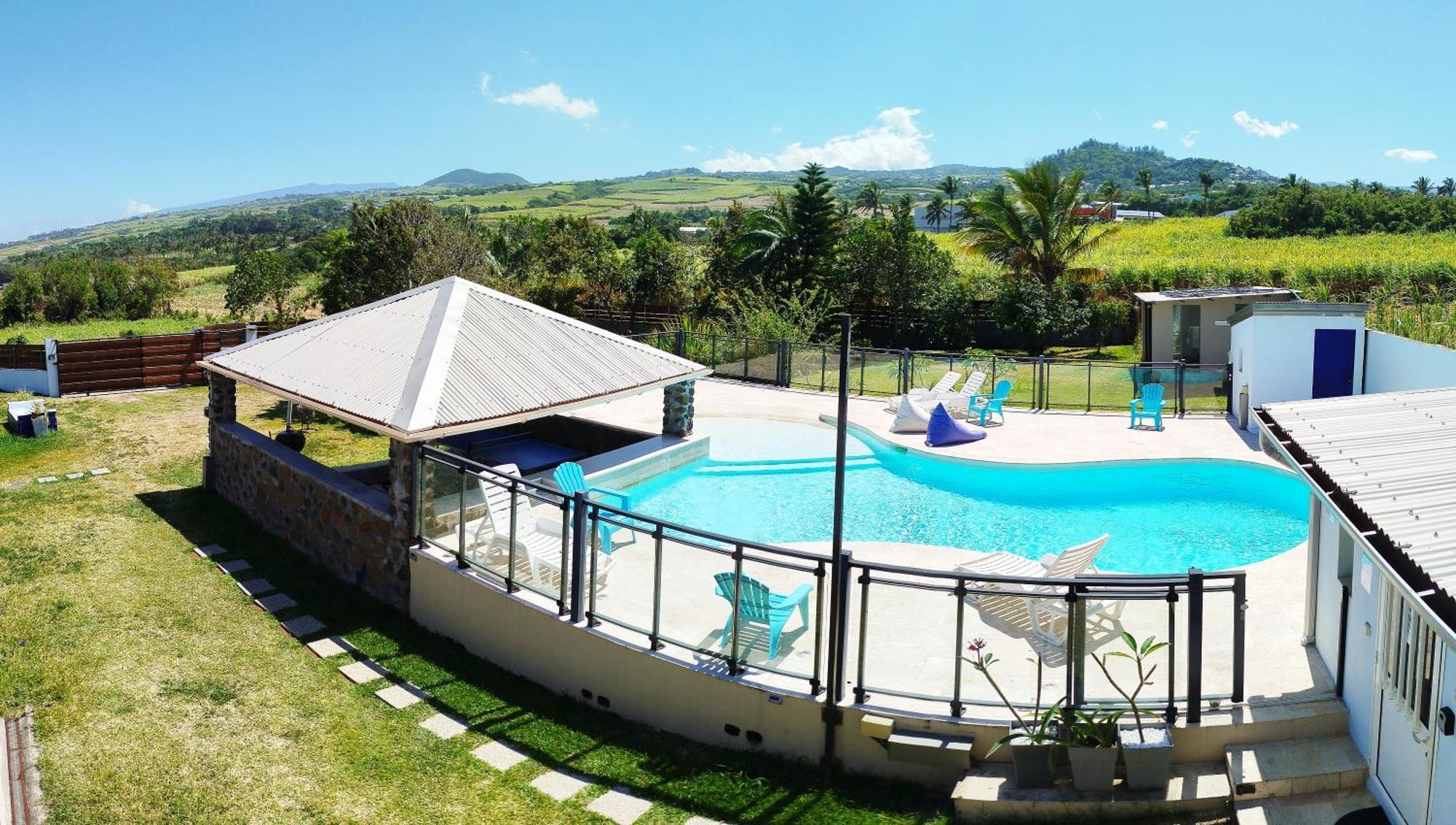 Maison Les Cocotiers De Plaiz'Anse Петит-Иль Экстерьер фото