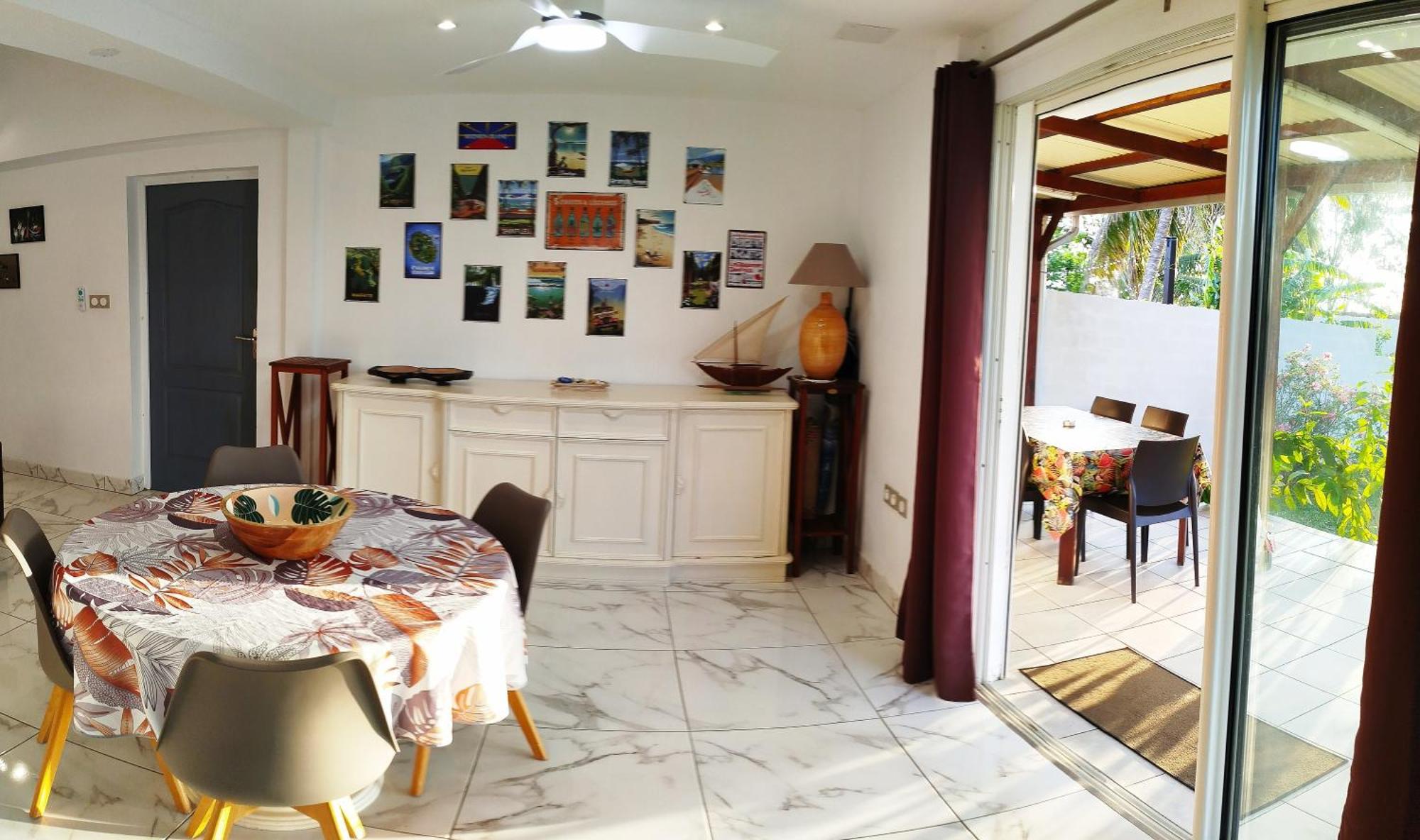 Maison Les Cocotiers De Plaiz'Anse Петит-Иль Экстерьер фото