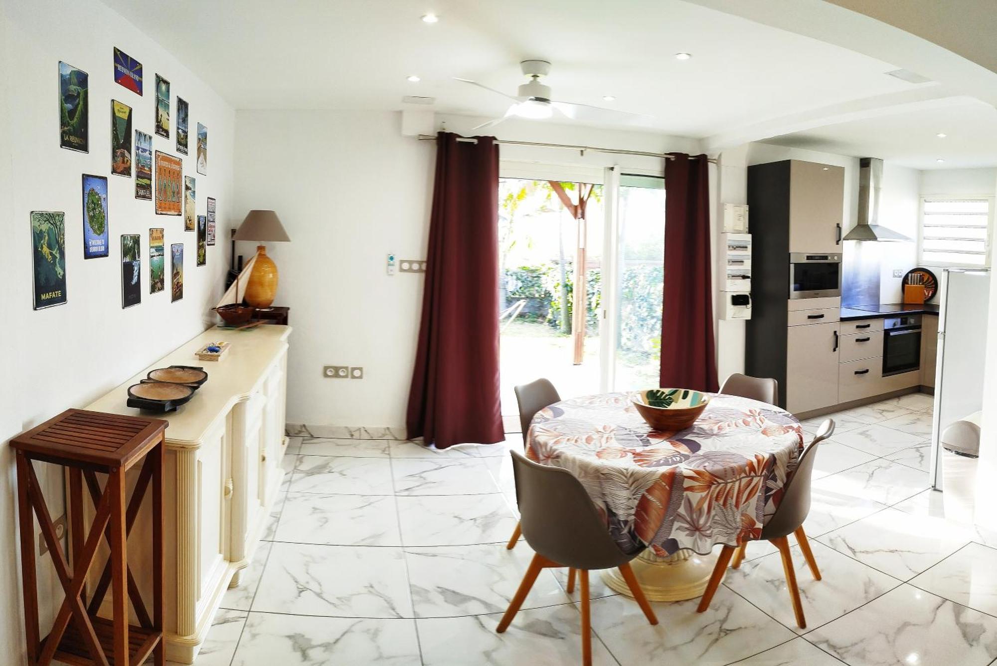 Maison Les Cocotiers De Plaiz'Anse Петит-Иль Экстерьер фото